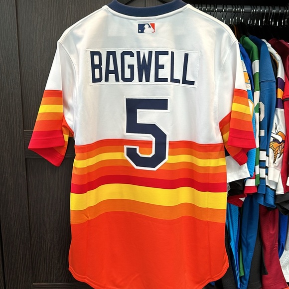 Jeff Bagwell Houston Astros Mitchell & Ness 2004 MLB Authentic Jersey - Picture 5 of 5